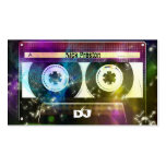 Disco 80 Old Cassette DJ Business Card
