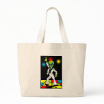 Disco Alien Tote Bag
