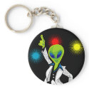 Disco Alien keychains