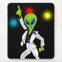 Disco Alien mousepads