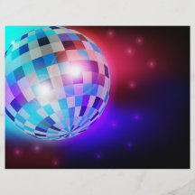 Disco Ball Flyer Design