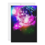 Disco Ball Personalized Invitation