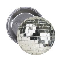 disco ball photo buttons