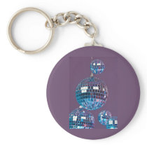 disco balls keychains