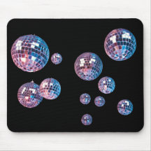 disco balls mouse pads