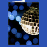 Disco Christmas card cards