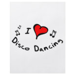 Disco Dancing I Heart-Love flyers