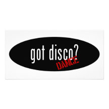 Disco Dancing Items – got disco Personalised Photo Card
