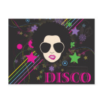 Disco ~ Disco Queen Funky 1980s 80s Music Postcards