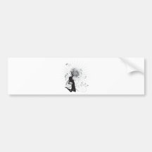 disco diva vector bumper stickers