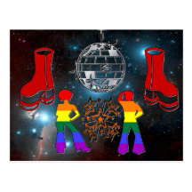 Disco Fever Post Card