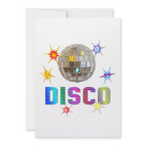 Disco Personalised Invites
