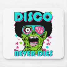 Disco Never Dies Mouse Mats