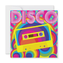 Disco Party Invitation