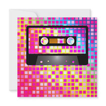 Disco Party Invites