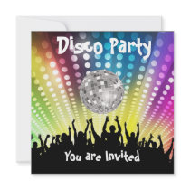 Disco Party invitation Any Celebration