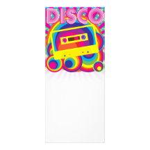 Disco Party Personalized Invitation