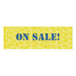 Discount Tag business cards