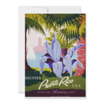 Discover Puerto Rico Invitations