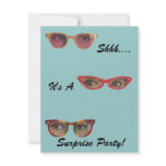 Discreet Details Retro Party Surprise Invitations