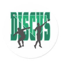 Discus Sticker