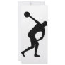 discus thrower custom rack cards