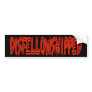 Disfellowshipped Bumper Sticker