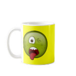 Disgusted Green Coffee Mugs