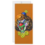 Disgusting Evil Clown rack cards