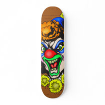 Disgusting Evil Clown Skate Board Deck