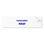 Dishwashers Rule! bumper stickers