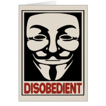 Disobedient Greeting Card