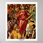 Disrobing Of Christ By Greco El posters