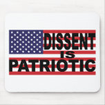 Dissent is Patriotic Mouse Pads