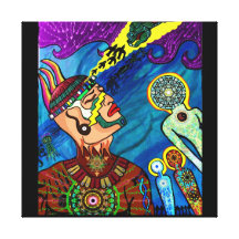 Dissolving Boundaries Canvas Prints