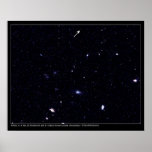 Distant Galaxies Hubble Telescope posters