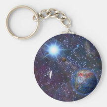 Distant Galaxy Keychains