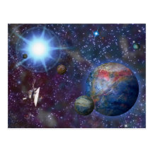 Distant Galaxy Post Cards