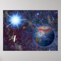 Distant Galaxy Print