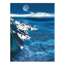 Distant planet postcards
