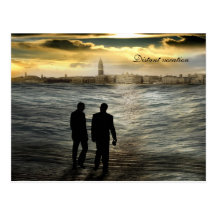 Distant vocation post card