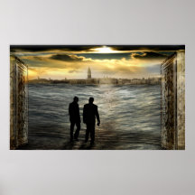 Distant vocation print