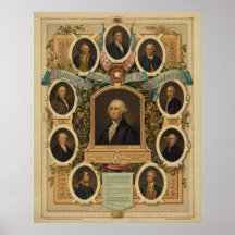 Distinguished Masons of the American Revolution Posters