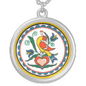 Distlefink (yellow) - necklace
