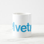 Distorted Helvetica Coffee Mug