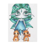Distraction Whimsy Postcard