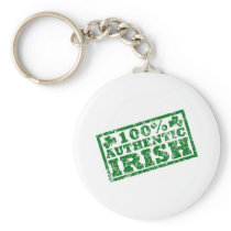 Distressed 100 Percent Authentic Irish Keychain