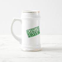 Distressed 100 Percent Authentic Irish Mug