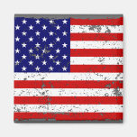 Distressed American Flag Magnet