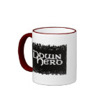 Distressed Border - 2-sided Ringer Mug